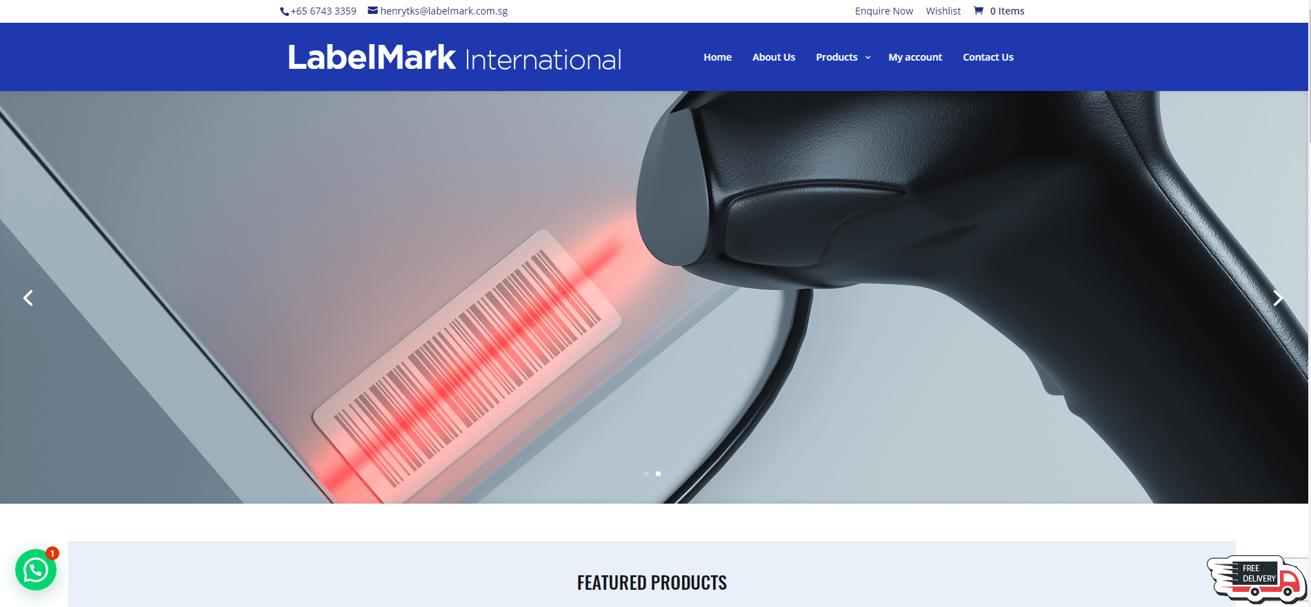 LabelMark website